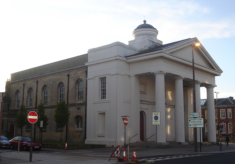 File:Former St Paul's Church, Chapel Road, Worthing (NHLE Code 1250172) (April 2009).JPG