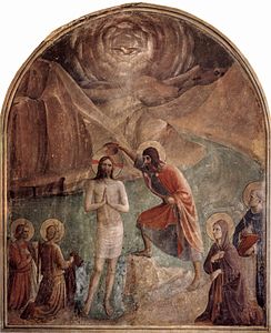 El Bautismo de Cristo (c. 1437-1446)