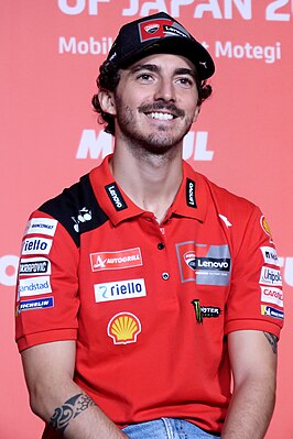 Франческо Баньяйя на Гран-при Японии 2023 года.