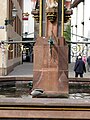 Freiburger Fischbrunnen mit Erpel