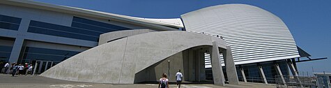 The distinctive WA Maritime Museum building on Victoria Quay