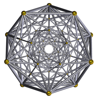 Grand antiprism Uniform 4-polytope bounded by 320 cells