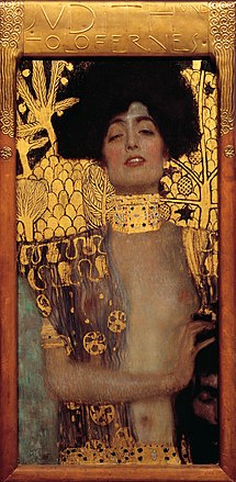 Judith I, de Gustav Klimt.La peinture en 1901 sur Commons