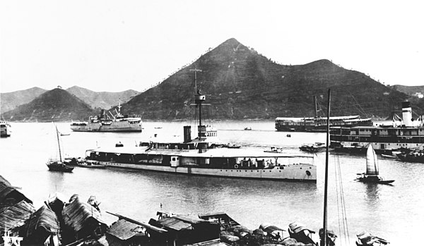 HMS Ladybird at Shanghai in the 1920s.