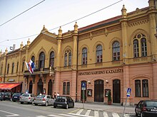 Das Kroatische Nationaltheater in Osijek