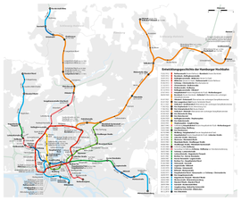 27: Entwicklung der Hamburger Hochbahn