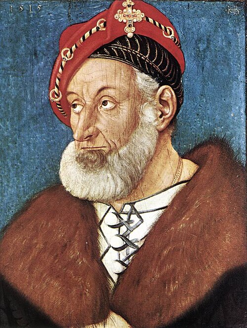 Christopher I of Baden, by Hans Baldung Grien, 1515