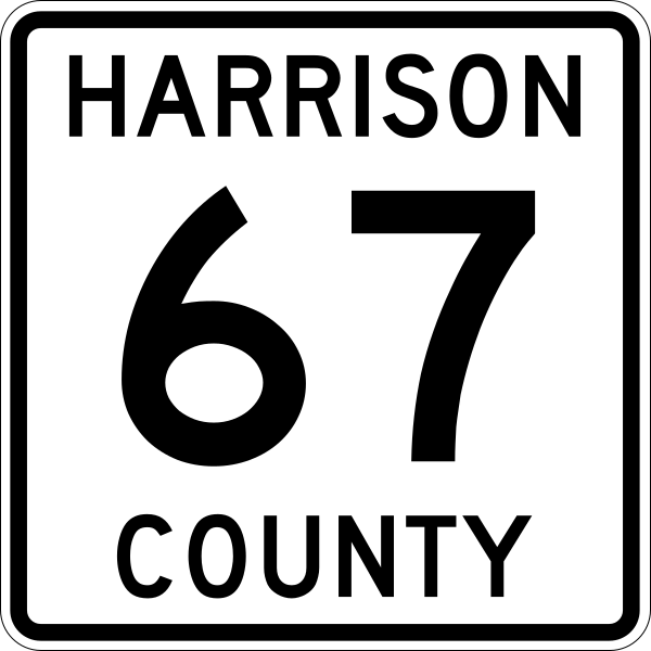 File:Harrison County Route 67 OH.svg