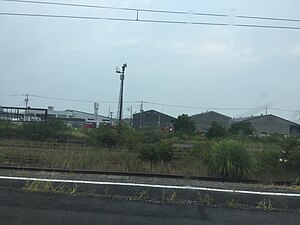 Platforma stanice Higashi-Matsue 19. kolovoza 2019. 07-57AM.jpeg