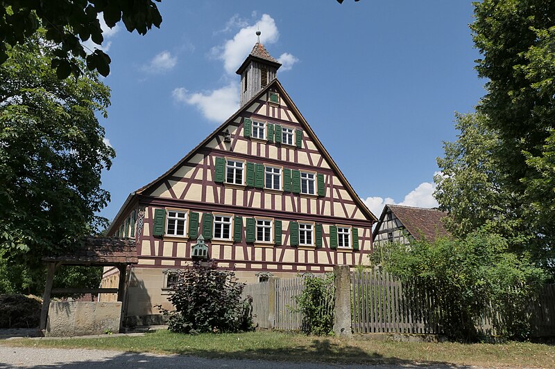 File:Hohenloher Freilandmuseum - Haus Frank aus Elzhausen - farm house (41609961100).jpg