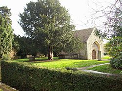 Holy Rood Church, Swindon, Wiltshire, burial place of two children of William Levett, courtier, of Swindon and Savernake Forest Holy rood swindon.jpg