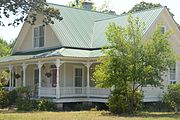 House on "The Ridge" - Ridgeville, Georgia, U.S. This is an image of a place or building that is listed on the National Register of Historic Places in the United States of America. Its reference number is 85000863.