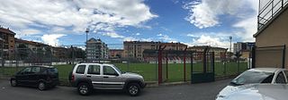 Stadio Fratelli Paschiero building in Cuneo, Italy