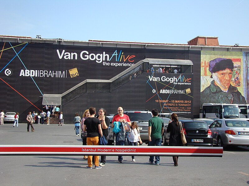 File:Istanbul Modern Museum Van Gogh.JPG