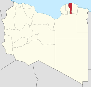 Localização de Jabal Acdar