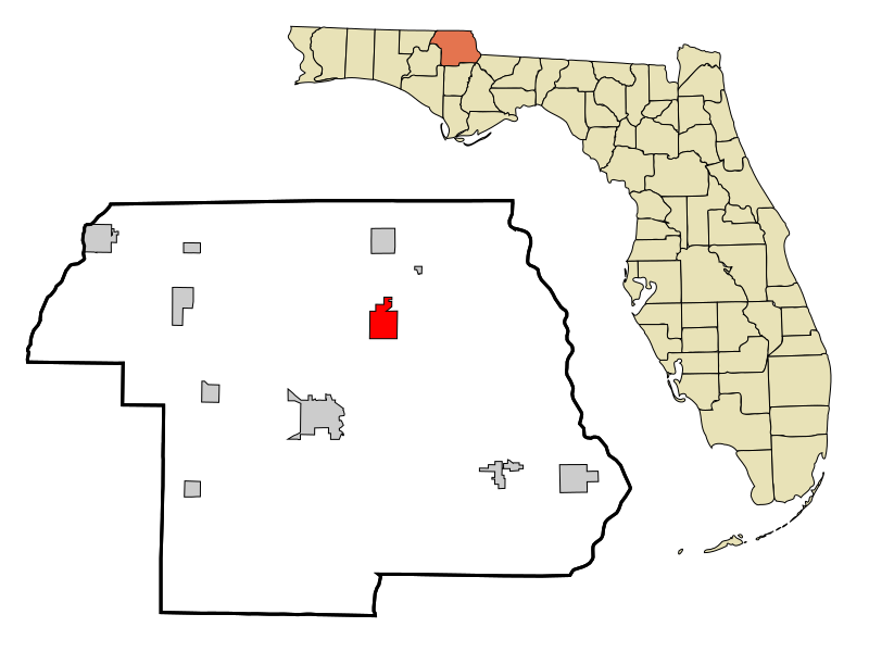File:Jackson County Florida Incorporated and Unincorporated areas Greenwood Highlighted.svg