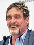 John McAfee in 2016 John McAfee by Gage Skidmore (cropped).jpg