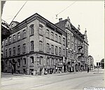 Köpmansgatan 52 – Nils Ericsonsgatan 21–19 år 1970. På Köpmansgatan 52 höll Cue Club till under åren 1966–1969.