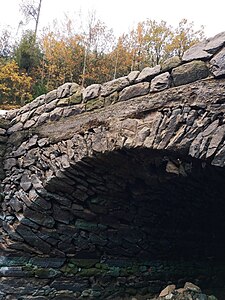 Bridge deck (from the river)