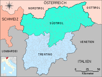 Municipalities of Trentino-Alto Adige