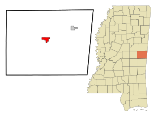 <span class="mw-page-title-main">De Kalb, Mississippi</span> Town in Mississippi, United States