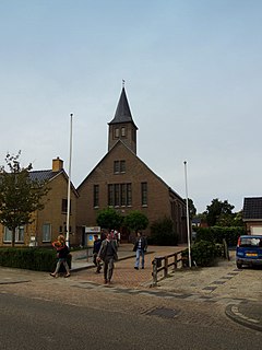 Kornhorn Village in Groningen, Netherlands