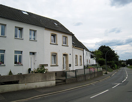 Häuser an der Romaneyer Straße.