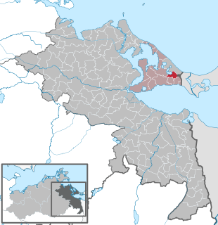 Korswandt Municipality in Mecklenburg-Vorpommern, Germany