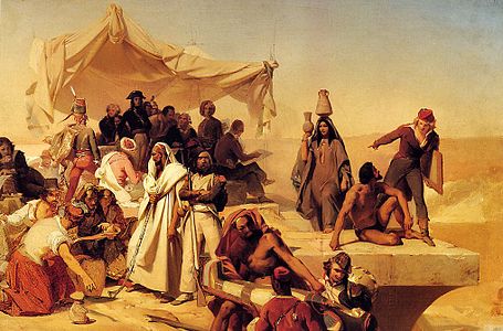 L’Expédition d’Égypte sous les ordres de Bonaparte (1835-1836), Paris, musée du Louvre.