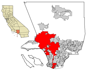 Localizacion de Los Angeles
