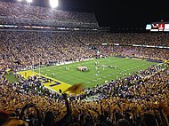 Tiger Stadium (Student Section) LSU football game.jpg