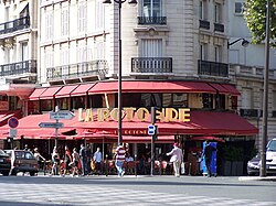 La Rotonde, where Macron celebrated the results of the first round La Rotonde 2.JPG