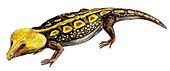 Life restoration of the Permian reptile Labidosaurus Labidosaurus.jpg