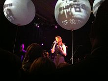 Del Rey performing "Video Games" during a concert held in Amsterdam in November 2011 Lana Del Rey @Paradiso (Amsterdam)3.jpg