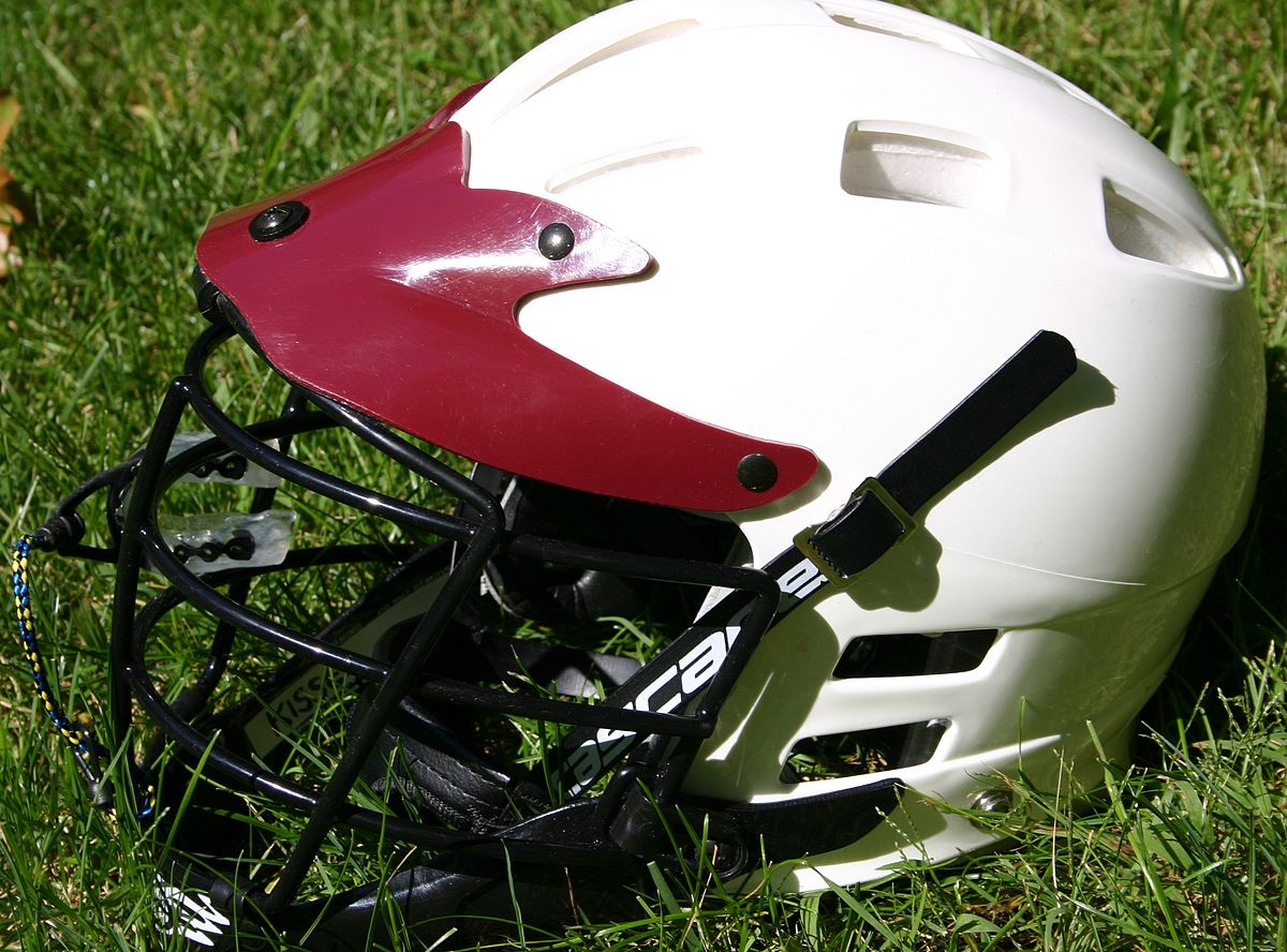 Lacrosse helmet - Wikipedia