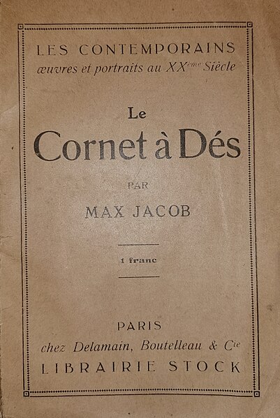 File:Le Cornet à dés Stock 1922 Cover.jpg