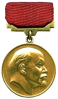 Lenin Prize Soviet award