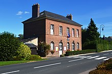 Ang Town Hall sa Les Authieux-Sur--calonne