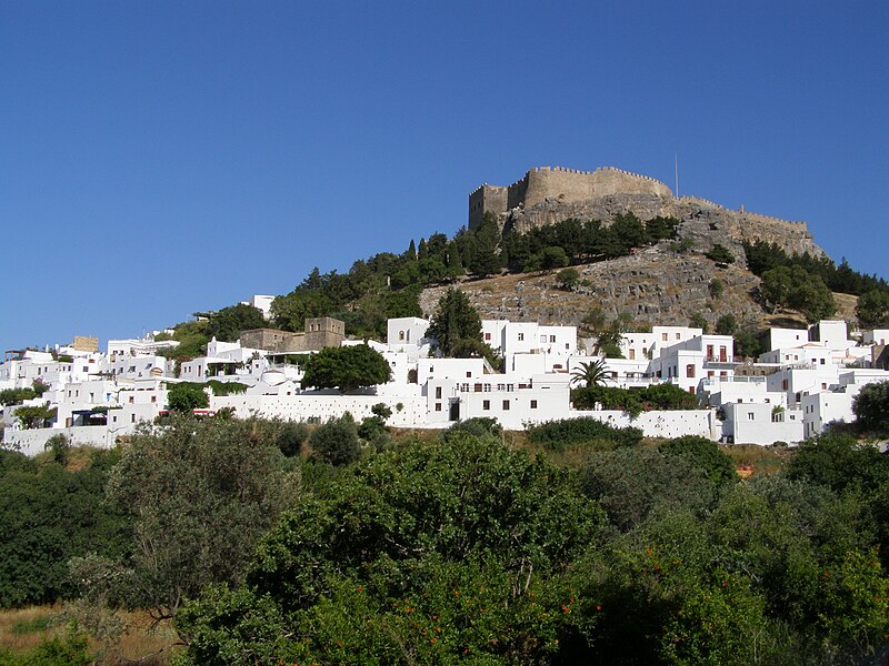 File:Lindos Rhodes, Greece.JPG