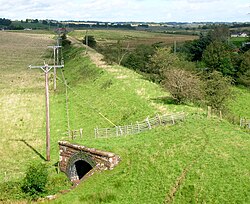 old track formation looking towards Ryeland. Line to Ryeland station.JPG