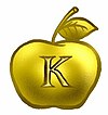 Golden Apple, symbol of Eris, Our Lady of Discord Little Apple of Eris colour.jpg