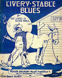 “Livery Stable Blues” cover