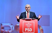 Liviu Dragnea la Consiliul National al PSD (10776720636).jpg