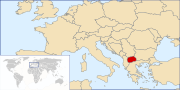 Macedonia del Norte en Europa