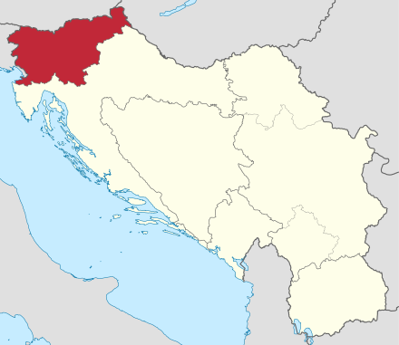 Socialist Republic of Slovenia within the Socialist Federal Republic of Yugoslavia