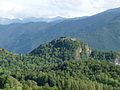 Français : Château de Lordat, Ariège, France. Vue depuis Appy