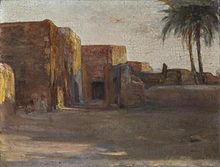 Louis Ferdinand Antoni - Rue à Gafsa