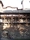 Залишки стін, реконструкція укріплень бернардинів