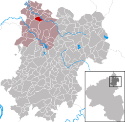 Müschenbach - Carte