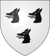 Coat of arms of the Macqueen of Corrybrough.